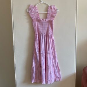 Hill House Bubblegum Stripe Ellie Nap Dress - S - NWT